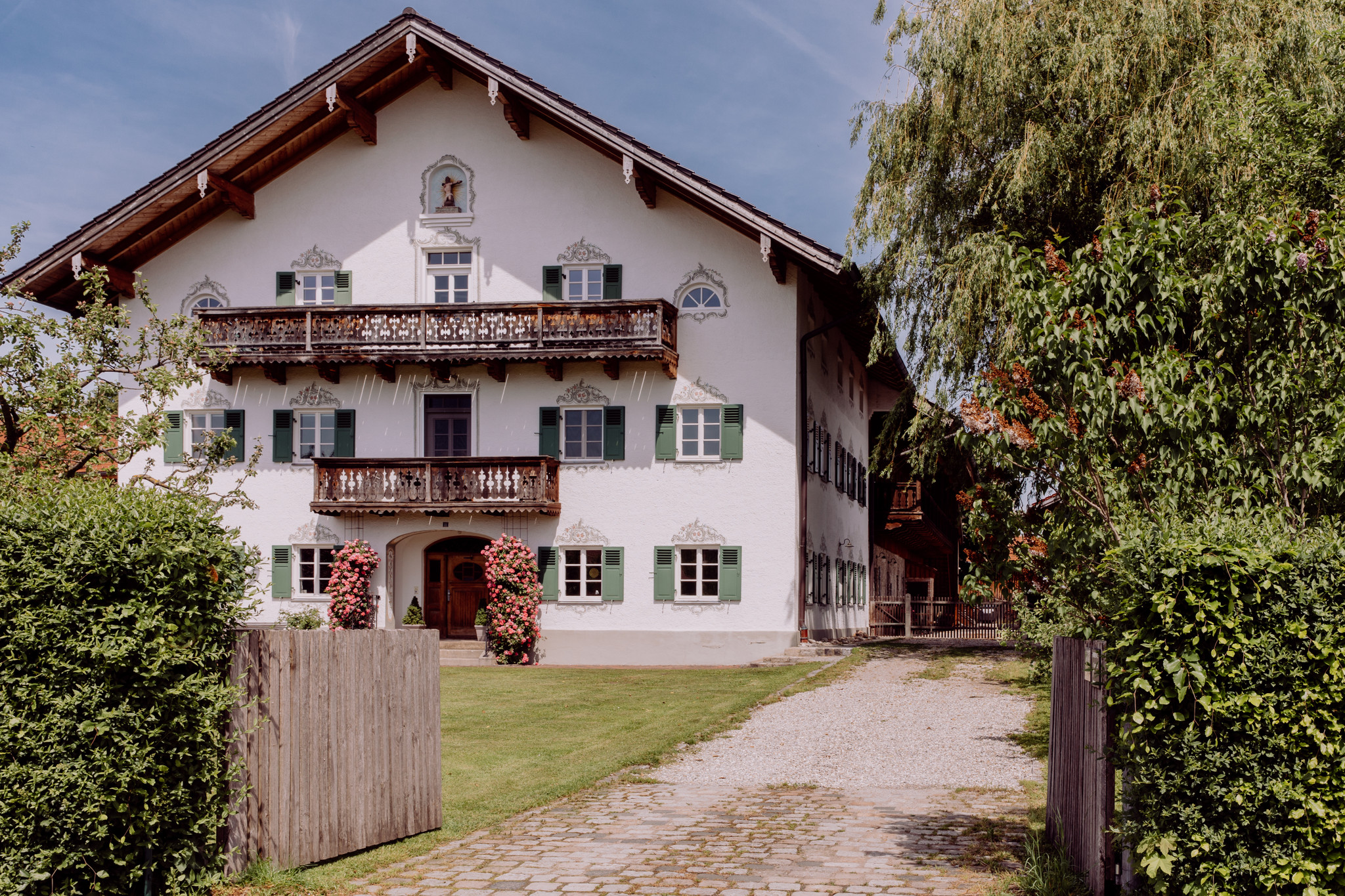 Einfahrt Reschenhof